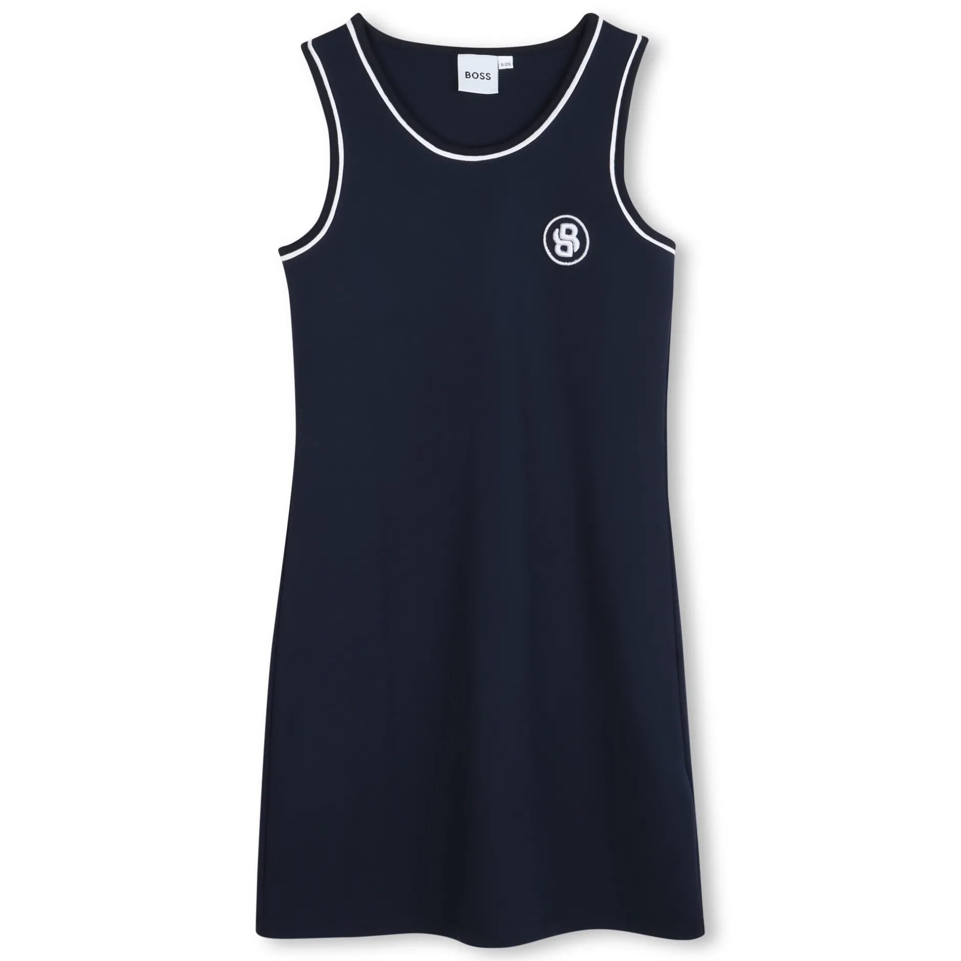 Clearance BOSS Robe débardeur siglée BLEU CARGO