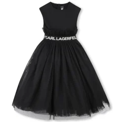 New KARL LAGERFELD KIDS Robe de cérémonie BLACK