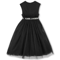 New KARL LAGERFELD KIDS Robe de cérémonie BLACK