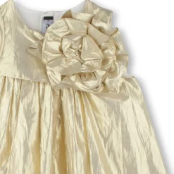 Clearance KARL LAGERFELD KIDS Robe de cérémonie avec fleur GOLDEN