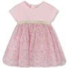 Best KARL LAGERFELD KIDS Robe de cérémonie avec imprimé ROSEE