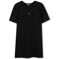 Discount DKNY Robe de cérémonie bimatière BLACK