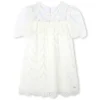 Sale CHLOE Robe de cérémonie effet cape OFFWHITE