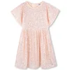 Outlet CHLOE Robe de cérémonie ornée de sequins PETAL PINK