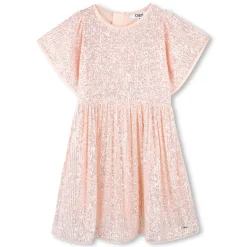 Outlet CHLOE Robe de cérémonie ornée de sequins PETAL PINK