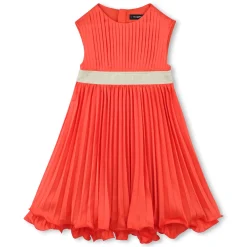 Fashion KARL LAGERFELD KIDS Robe de cérémonie plissée PAPAYE
