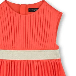 Fashion KARL LAGERFELD KIDS Robe de cérémonie plissée PAPAYE