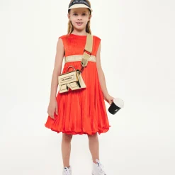 Fashion KARL LAGERFELD KIDS Robe de cérémonie plissée PAPAYE