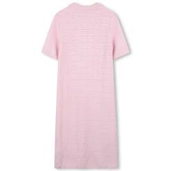 Clearance GIVENCHY Robe droite longue à motif MARSHMALLOW