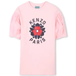 Sale KENZO KIDS Robe droite manches bouffantes ENGLISH ROSE