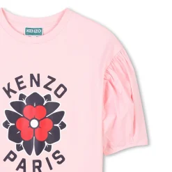 Sale KENZO KIDS Robe droite manches bouffantes ENGLISH ROSE
