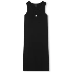 Best GIVENCHY Robe droite sans manche BLACK