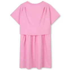 Best KENZO KIDS Robe 2-en-1 avec imprimé ROSE FRIANDISE
