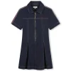 Outlet LANVIN Robe en jean à manches courtes DENIM INDIGO BLUE