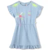 Clearance BILLIEBLUSH Robe en jean avec broderies BLEACH