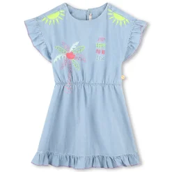 Clearance BILLIEBLUSH Robe en jean avec broderies BLEACH