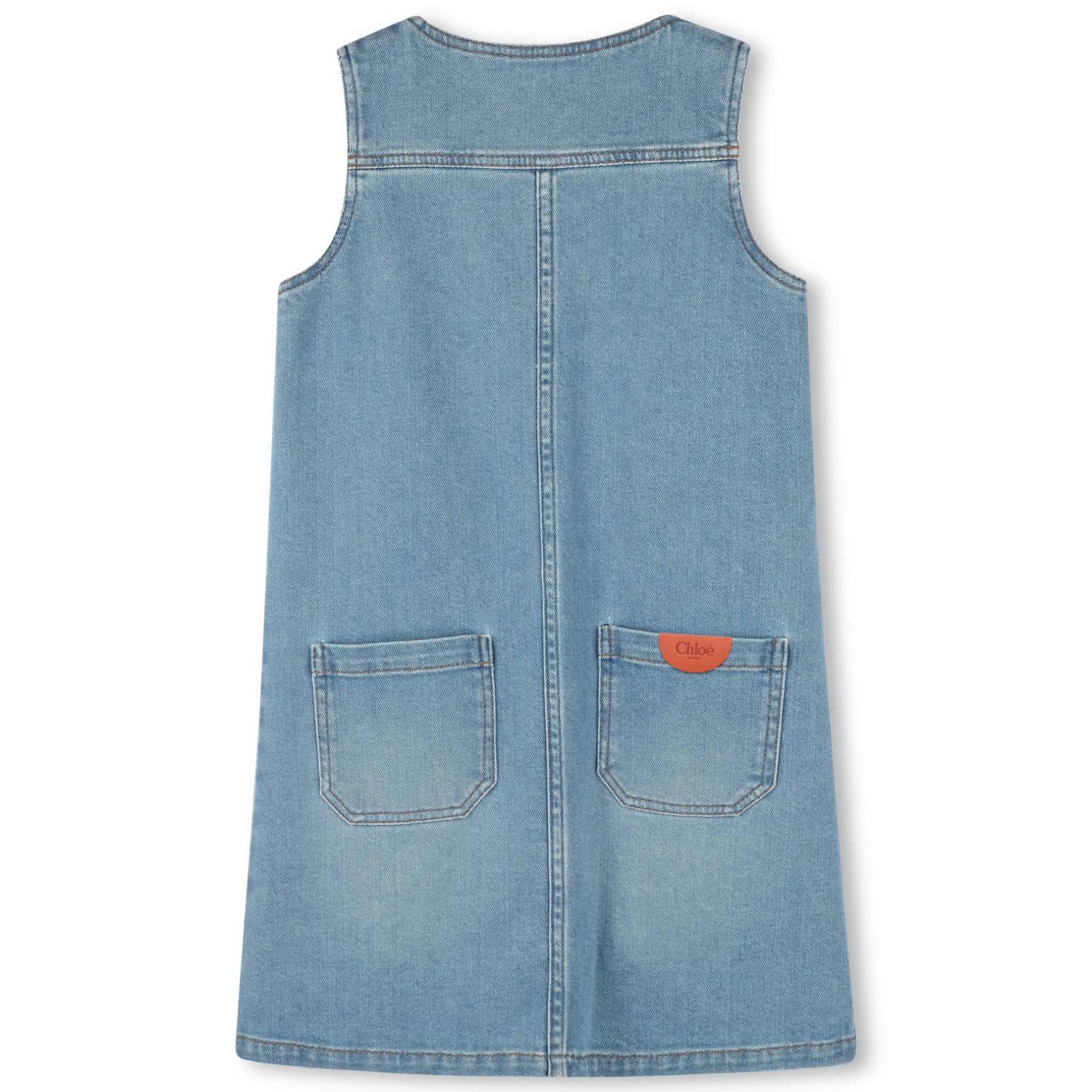 Hot CHLOE Robe en jean sans manches BLEACH