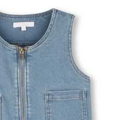 Hot CHLOE Robe en jean sans manches BLEACH