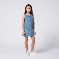 Hot CHLOE Robe en jean sans manches BLEACH