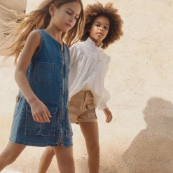 Hot CHLOE Robe en jean sans manches BLEACH