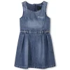 Best GIVENCHY Robe en jean zippée DENIM BLUE