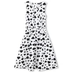 Fashion DKNY Robe imprimée BLANC NOIR
