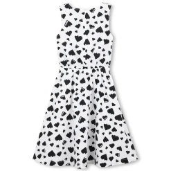 Fashion DKNY Robe imprimée BLANC NOIR