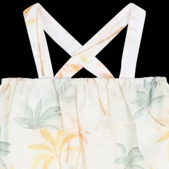 New CHLOE Robe imprimée à bretelles MULTICO
