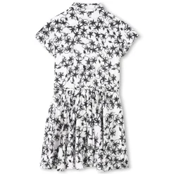 Outlet ZADIG & VOLTAIRE Robe imprimée boutonnée BLANC