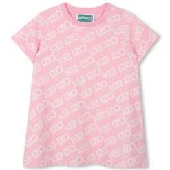 Discount KENZO KIDS Robe imprimée en coton ROSE FRIANDISE