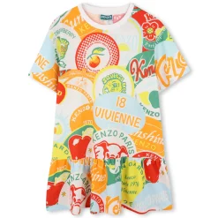 Online KENZO KIDS Robe imprimée lore MULTICO
