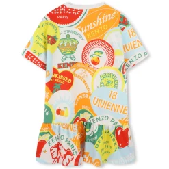 Online KENZO KIDS Robe imprimée lore MULTICO