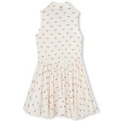 New ZADIG & VOLTAIRE Robe imprimée sans manche MILK