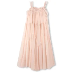 Outlet CHLOE Robe longue à bretelles PETAL PINK