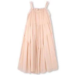 Outlet CHLOE Robe longue à bretelles PETAL PINK