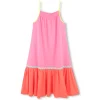 New BILLIEBLUSH Robe longue bicolore STORM PINK