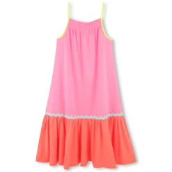 New BILLIEBLUSH Robe longue bicolore STORM PINK