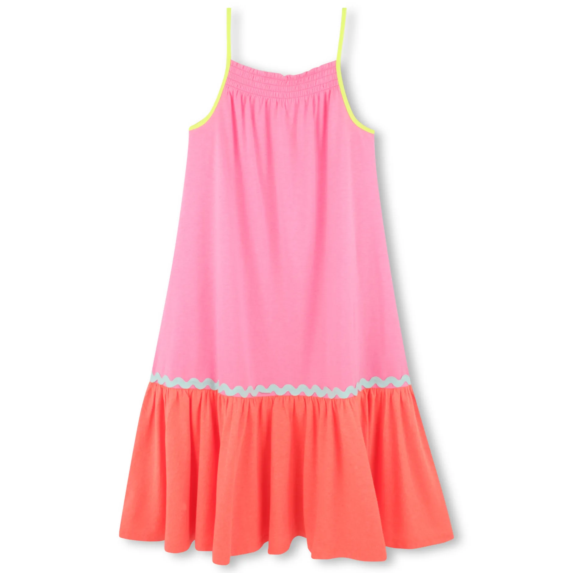 New BILLIEBLUSH Robe longue bicolore STORM PINK