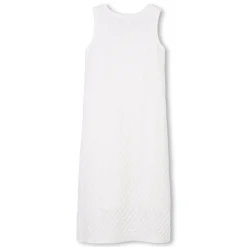 Clearance CHLOE Robe longue sans manches OFFWHITE
