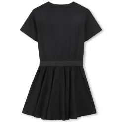 Outlet DKNY ROBE MANCHES COURTES BLACK