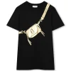 Online MARC JACOBS Robe manches courtes coton BLACK