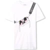Discount MARC JACOBS Robe manches courtes coton IVOIRE PASTEL