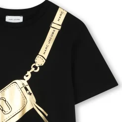 Online MARC JACOBS Robe manches courtes coton BLACK