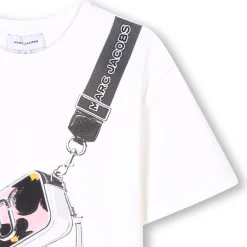 Discount MARC JACOBS Robe manches courtes coton IVOIRE PASTEL