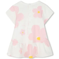 Outlet MARC JACOBS Robe manches courtes en coton IVOIRE PASTEL