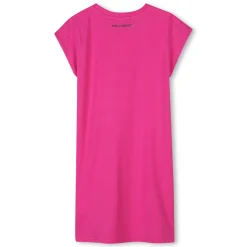 Fashion KARL LAGERFELD KIDS Robe manches courtes fantaisie ROSE TAGADA