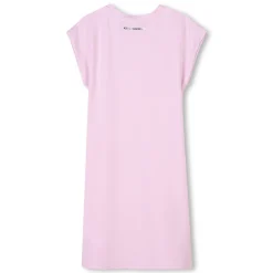 Outlet KARL LAGERFELD KIDS Robe manches courtes fantaisie POMEGRANATE
