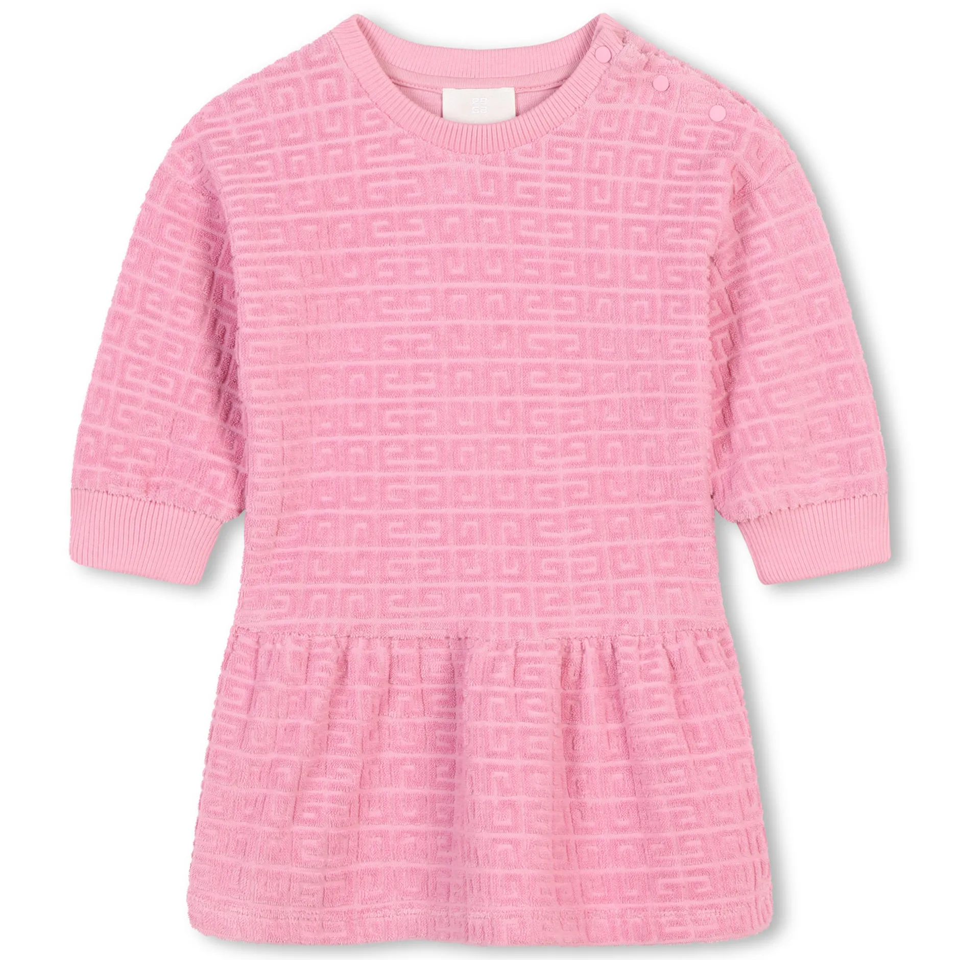 Fashion GIVENCHY Robe manches longues à motif intégral ROSE FRIANDISE