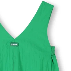 Fashion DKNY Robe midi sans manche CHARTREUSE