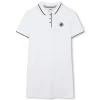 Fashion BOSS Robe polo à manches courtes BLANC